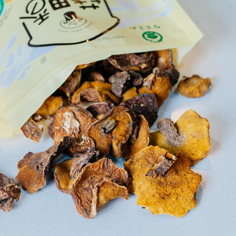 菇里香名菇荟萃礼盒760g(红蘑 滑子菇 黑木耳等五种)菌菇礼盒送礼