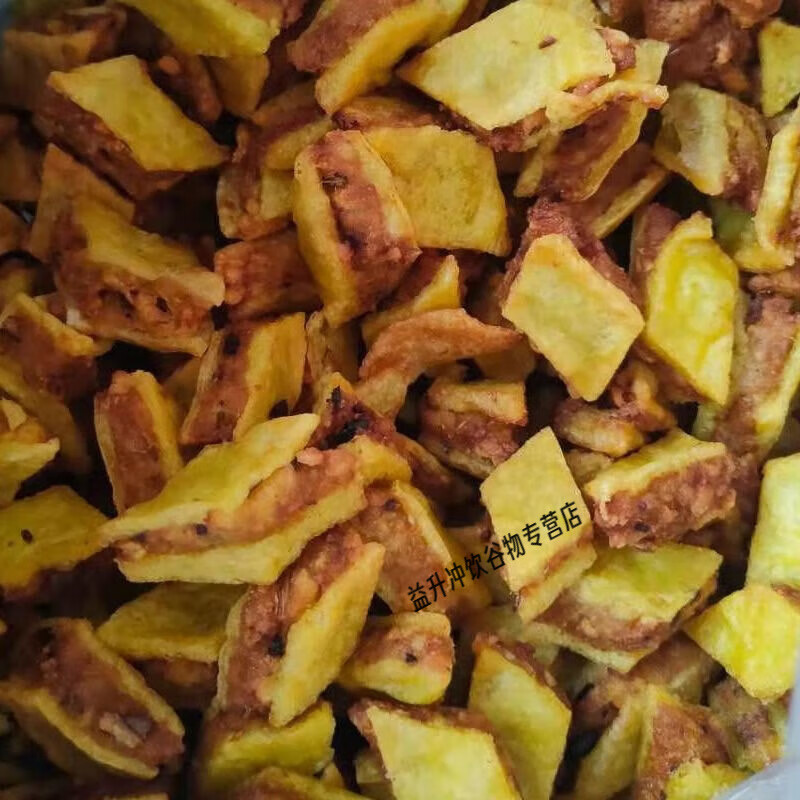 承吉祥唐山玉田特产手工绿豆淀粉大饹馇搁着咯吱隔着唐山素咯吱盒整箱