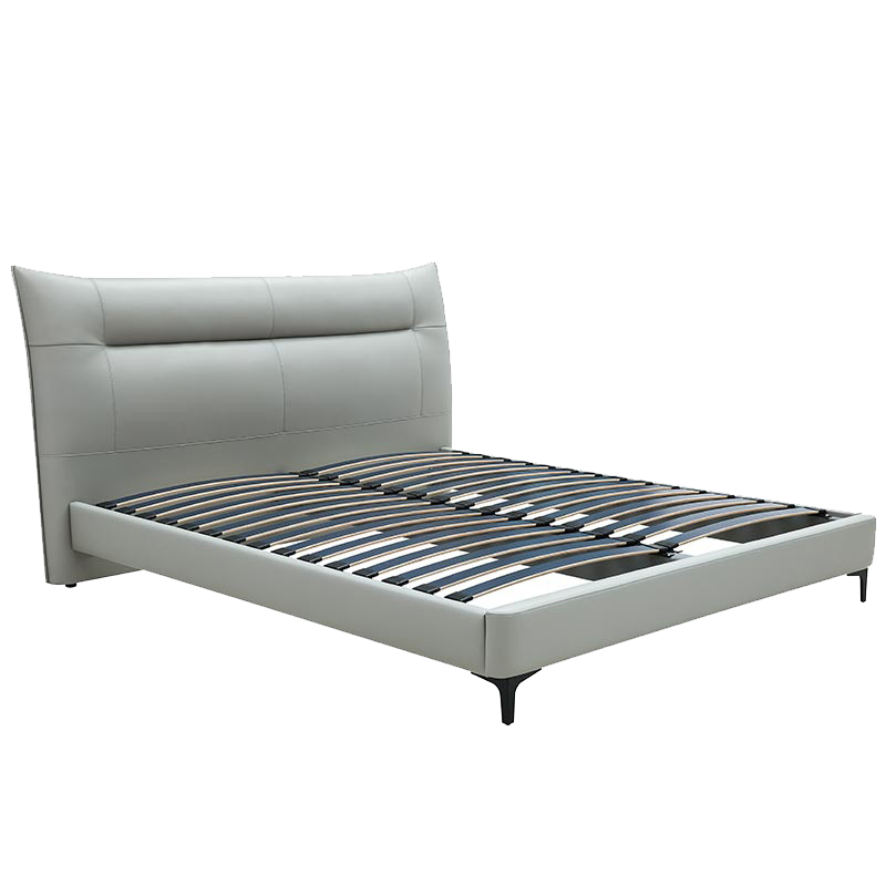 喜临门套餐 头层牛皮软床 排骨架大床 抑菌防螨床垫 乳胶独袋床垫 莫地卡软床+蝶梦床垫 1500*2000