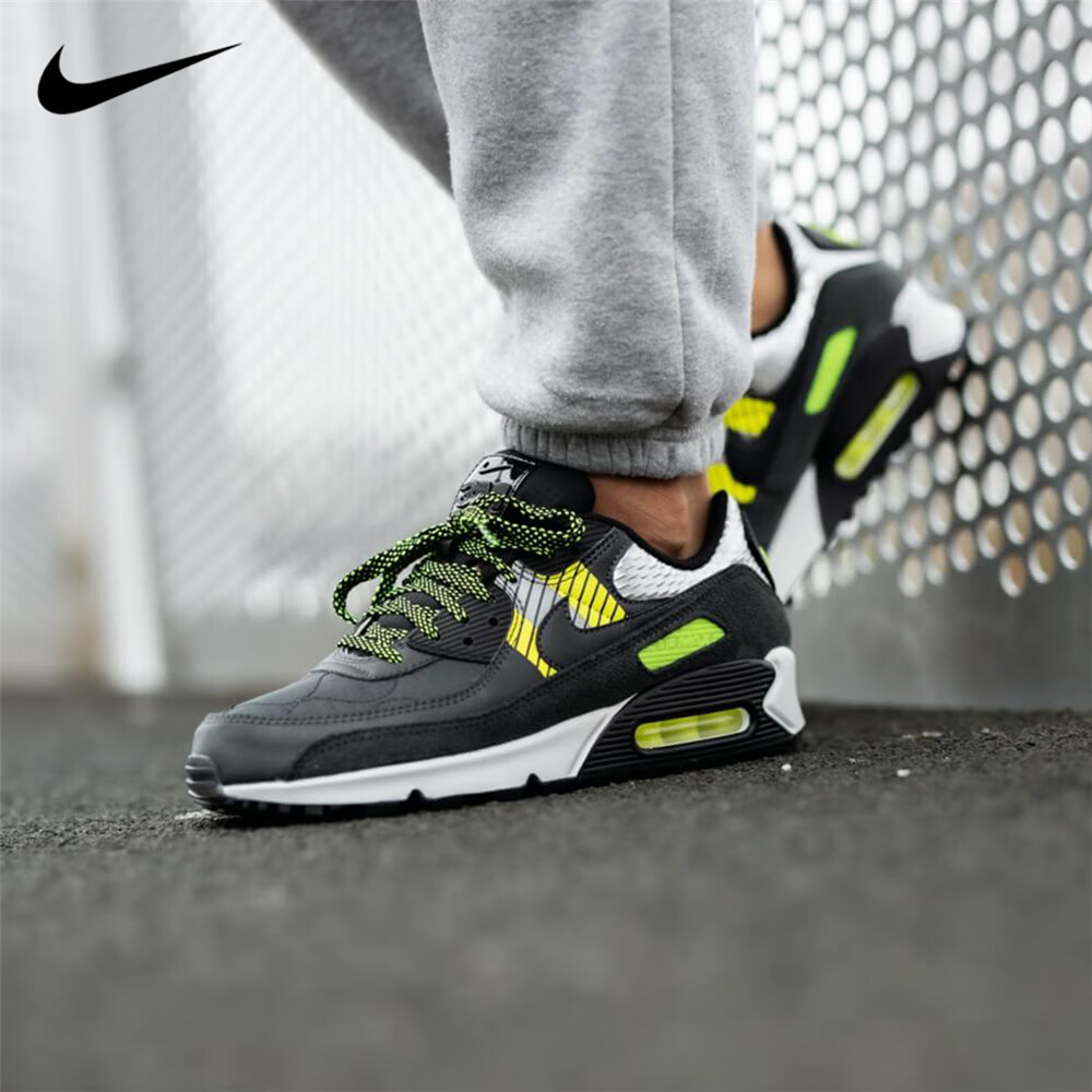耐克/nike air max 90 3m联名款男子低帮运动休闲气垫缓震跑步鞋 cz