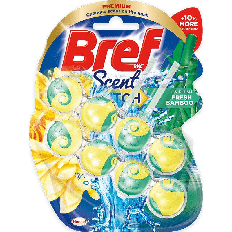 双十一特惠：德国汉高Bref妙力多效洁厕魔力球|双十一查洁厕剂历史价格