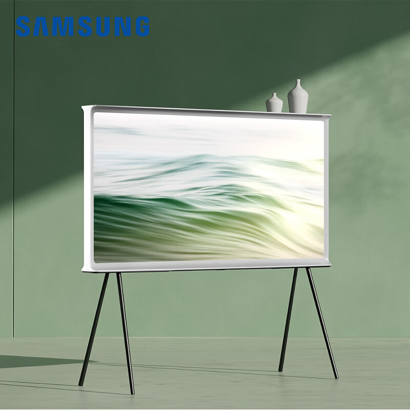 三星（SAMSUNG）The Serif 画境艺术电视 LS01D系列 QLED量子点 4K超高清 哑光屏显 开机无广告 官翻机 65英寸  QA65LS01DAJXXZ