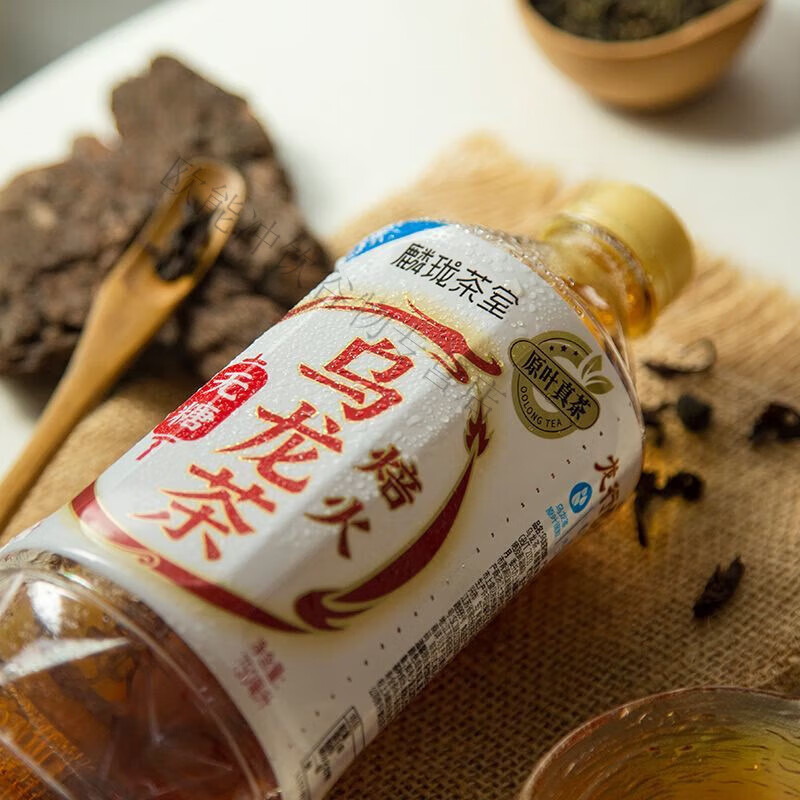 美意颂麟珑茶室乌龙茶饮料肪0能量饮品750ml大容量瓶装 乌龙茶750ml*6瓶