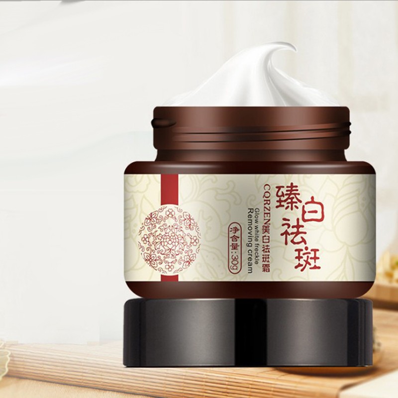 植然魅美白祛斑霜30g 组合d【5盒祛斑霜 2盒抗皱面霜】