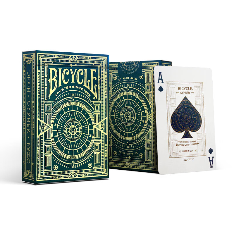 BICYCLE单车扑克牌 创意解密潮流主题纸牌  美国原进口 暗号