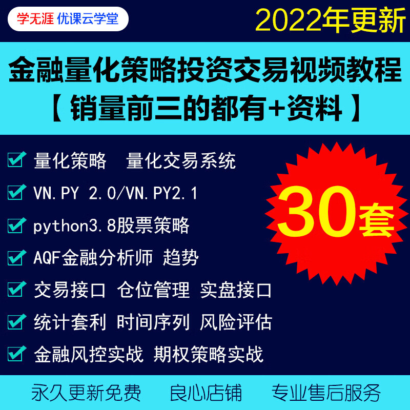 量化投资AQF金融分析策略python 