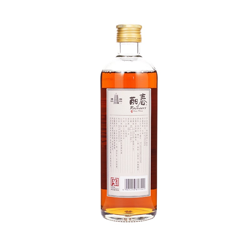 塔牌绍兴黄酒丽春八年特型黄酒 418ml*6瓶整箱花雕酒礼盒装 12度 418mL 6瓶 整箱装