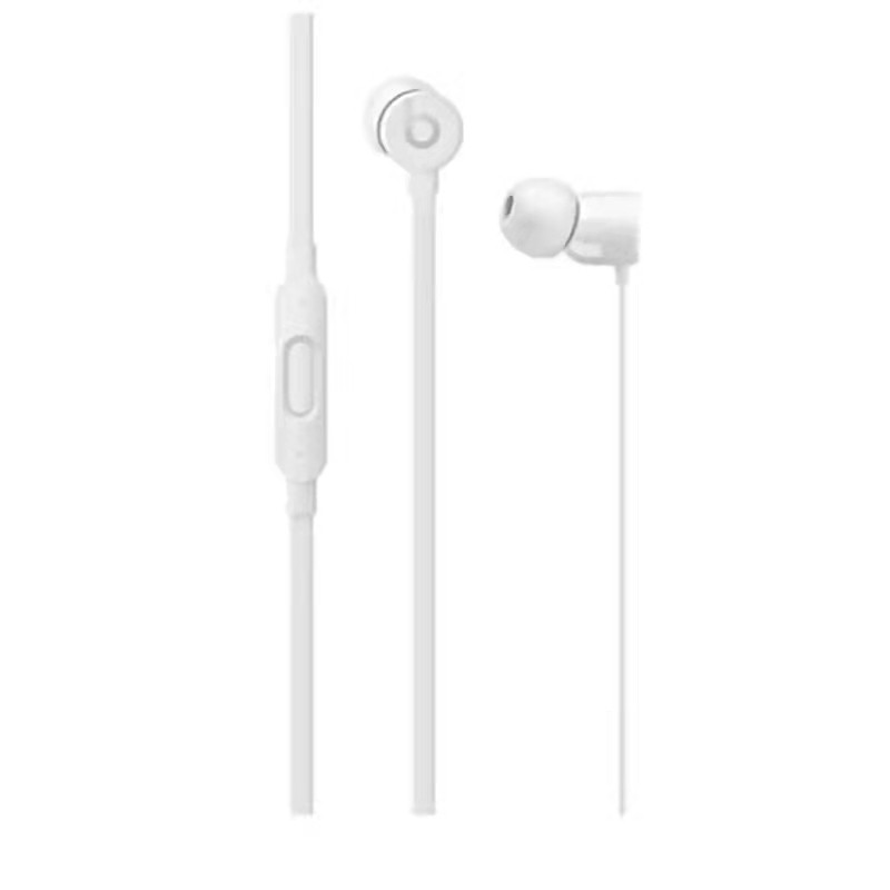 Beats urbeats3 有线入耳式耳机 UR3苹果魔音手机耳机 三键线控带麦通话 白色 3.5毫米接头