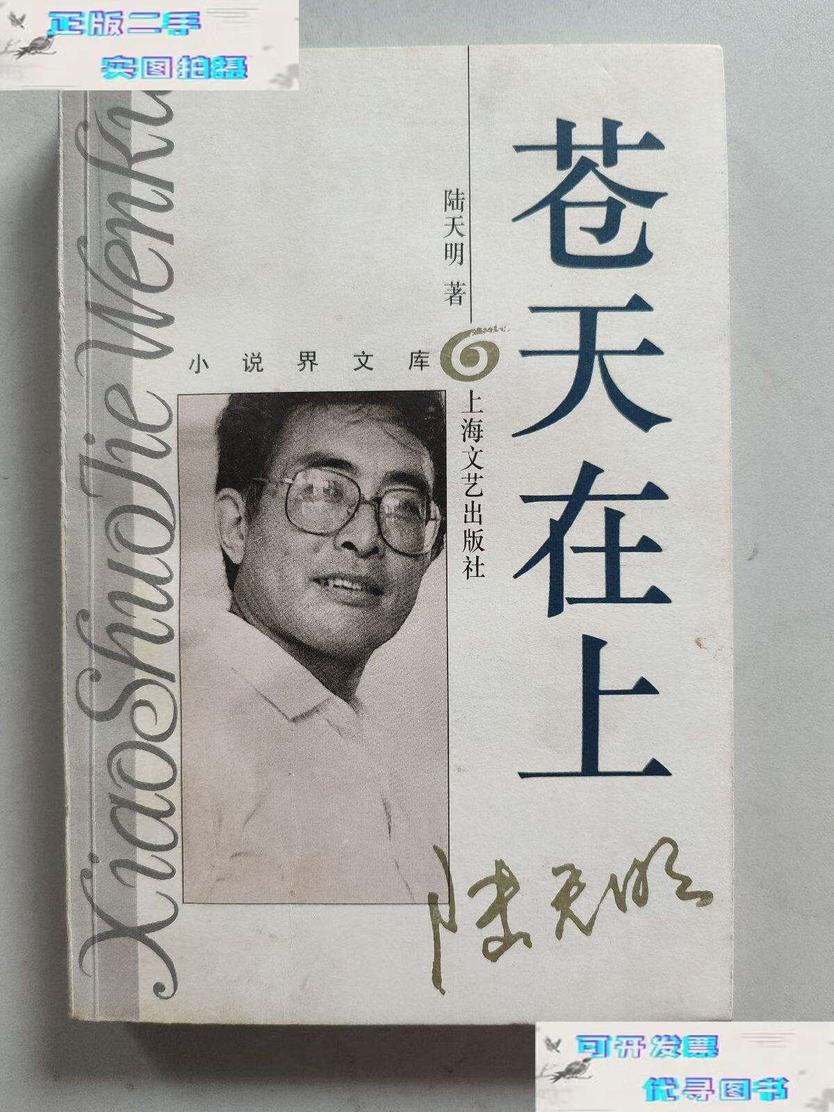 【二手9成新】小说界文库:苍天在上(1995年,作者陆天明) /陆天明 上海
