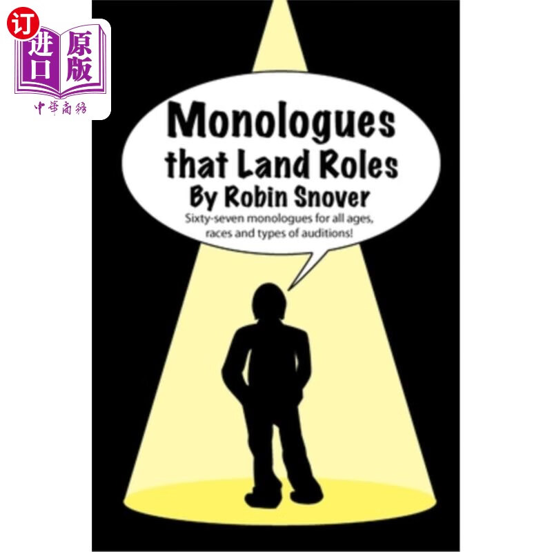 海外直订monologues that land roles 定位角色的独白