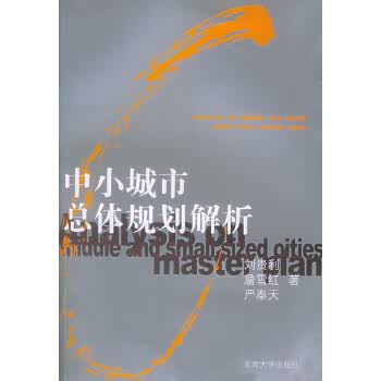 中小城市总体规划解析【正版图书】