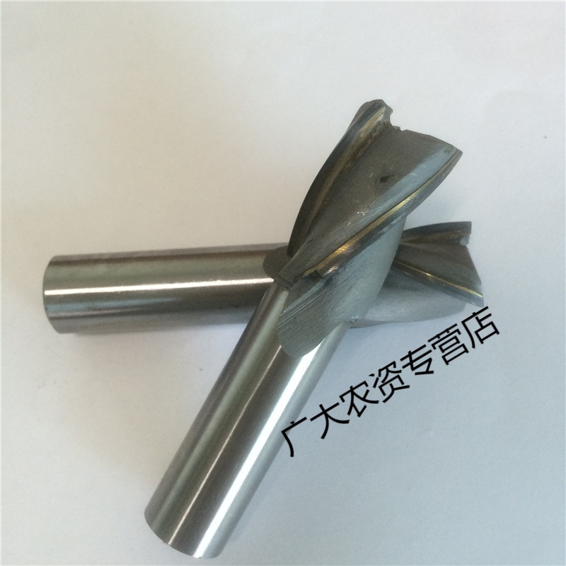 镶硬质合金钨钢直柄螺旋立铣刀yg焊接k30加长非标定做圆柱形厂家 10x