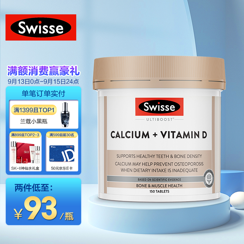 Swisse斯维诗娘娘钙:历史价格和走势分析