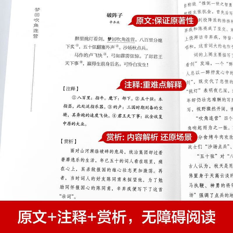 【严选】枕上诗书完整版 全套飞花令里读诗词中国古诗词大全古风书籍 全套4册中国古诗词文化大赏