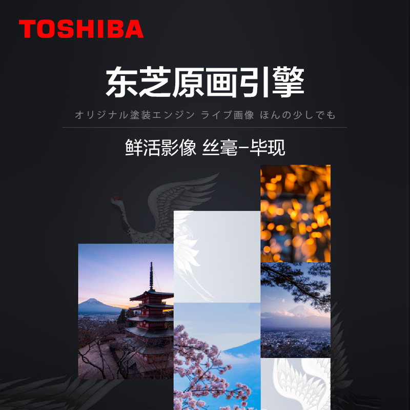 东芝（TOSHIBA）65C340F 65英寸 4K超高清 HDR 原画引擎 液晶电视 原音声场 AI远近场双声控 3GB+32GB 全面屏