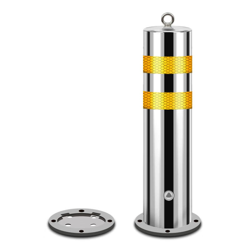 典南 不锈钢活动警示柱304材质人行道隔离柱抗压内锁加厚防撞挡车路桩