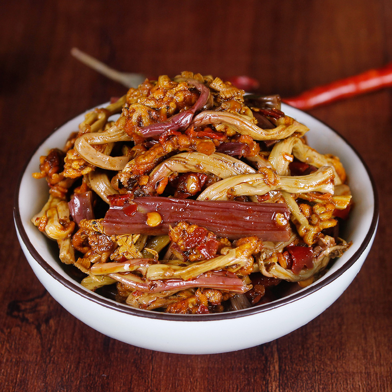 羽芝曼云南特产蕨菜袋装香辣500g新鲜龙爪菜腌制即食下饭菜小菜