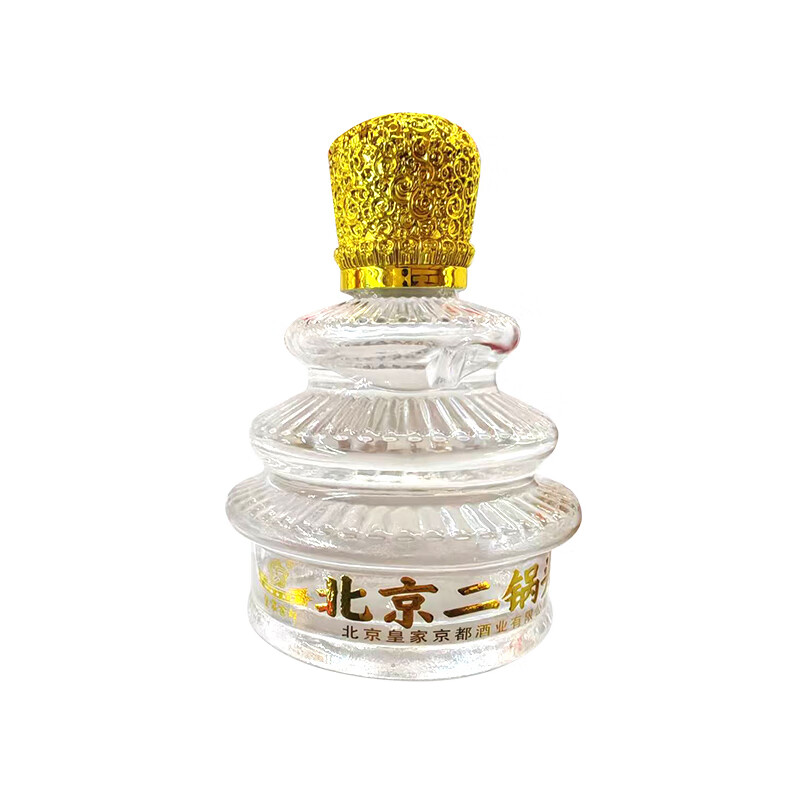 京都北京二锅头小圣坛清香型白酒纯粮食酒52度100ML 送礼自用佳品 52度 100mL 6瓶 一盒