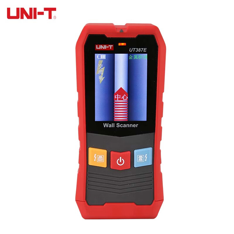 (uni-t)ut387e墙体探测仪墙内电线钢筋探测仪高精度暗线检测探测器