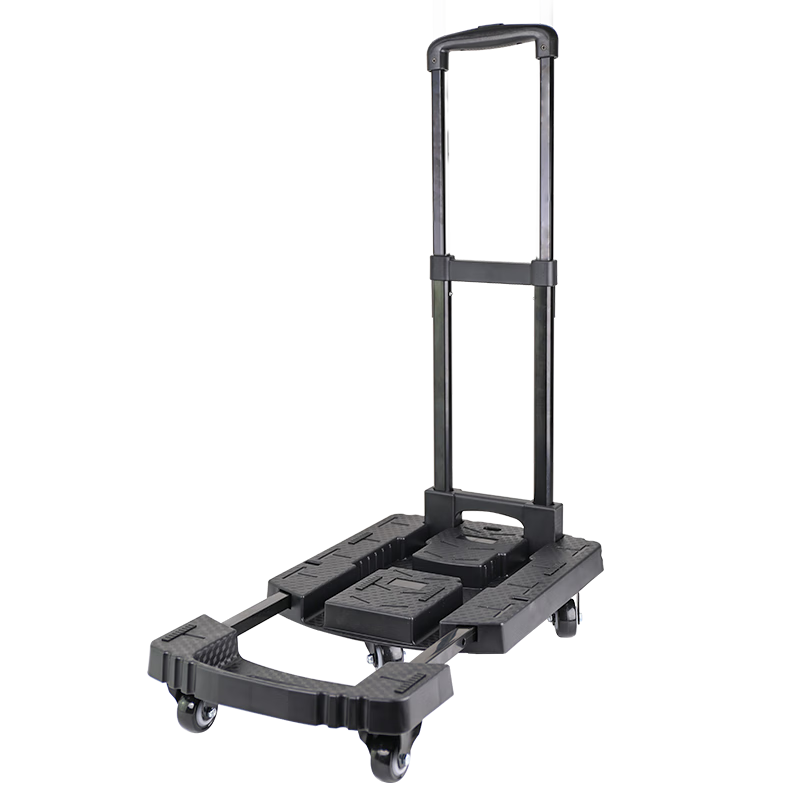 百亿补贴：喜路仕折叠小推车便携平板车搬运拉货手拉车耐磨TPE万向轮承重300斤01-S 108.8元(含国补)