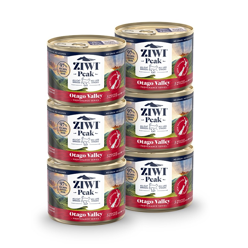 滋益巅峰（ZIWI）奥塔哥山谷猫罐头170g*6罐 多蛋白高肉配方 主食零食全猫通用