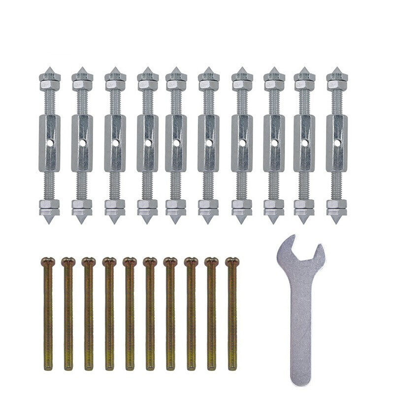 86暗盒修复器 开关盒修复工具螺母10只装 墙壁开关底盒撑杆修补补救