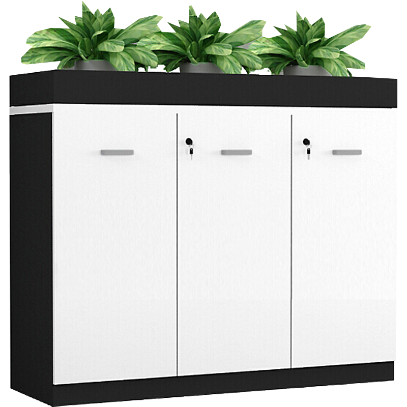 安美诚办公室花槽柜子展示柜隔断柜办公柜文件柜矮柜储物柜资料柜矮柜子1200W*400D*1050H