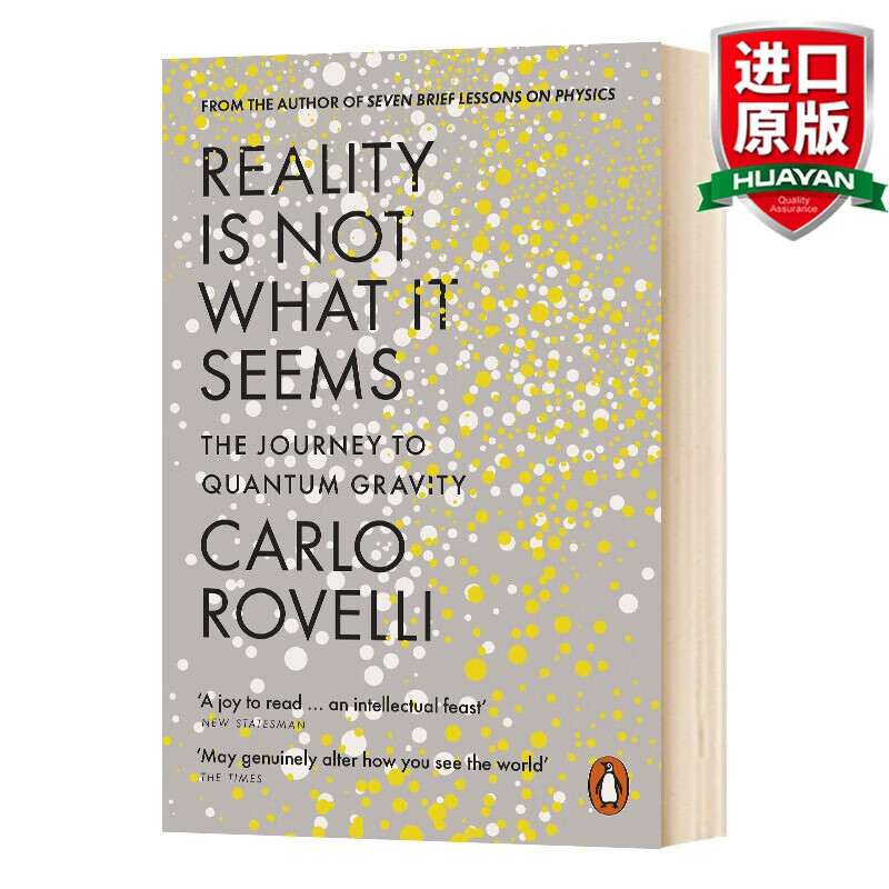 Reality Is Not What It Seems 英文原版 现实并非如此 量子力学之旅 物理学 英文版 进口英语书籍