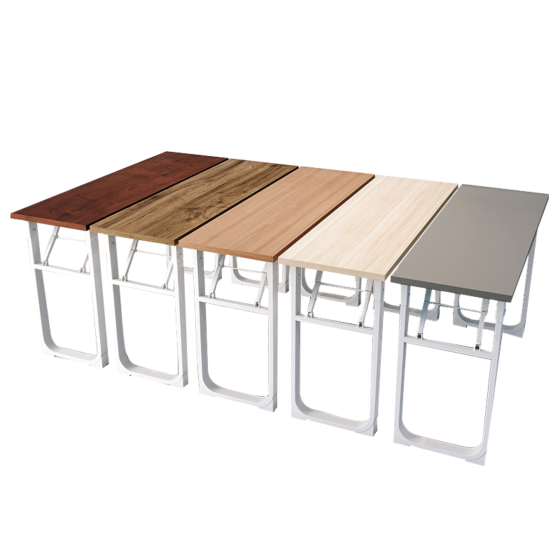 荣将会议室培训桌椅组合长条桌折叠桌办公桌会议桌椅组合1.2米双人桌不含椅