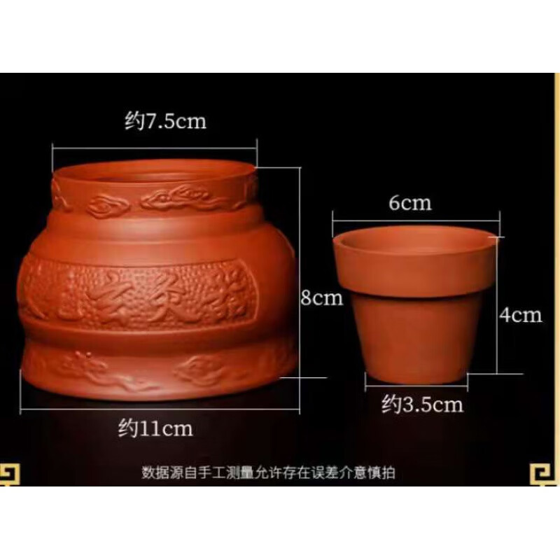 脐灸工具无极玄灸罐家用温和悬灸器儿童脐灸经络温熏器具紫砂艾灸罐