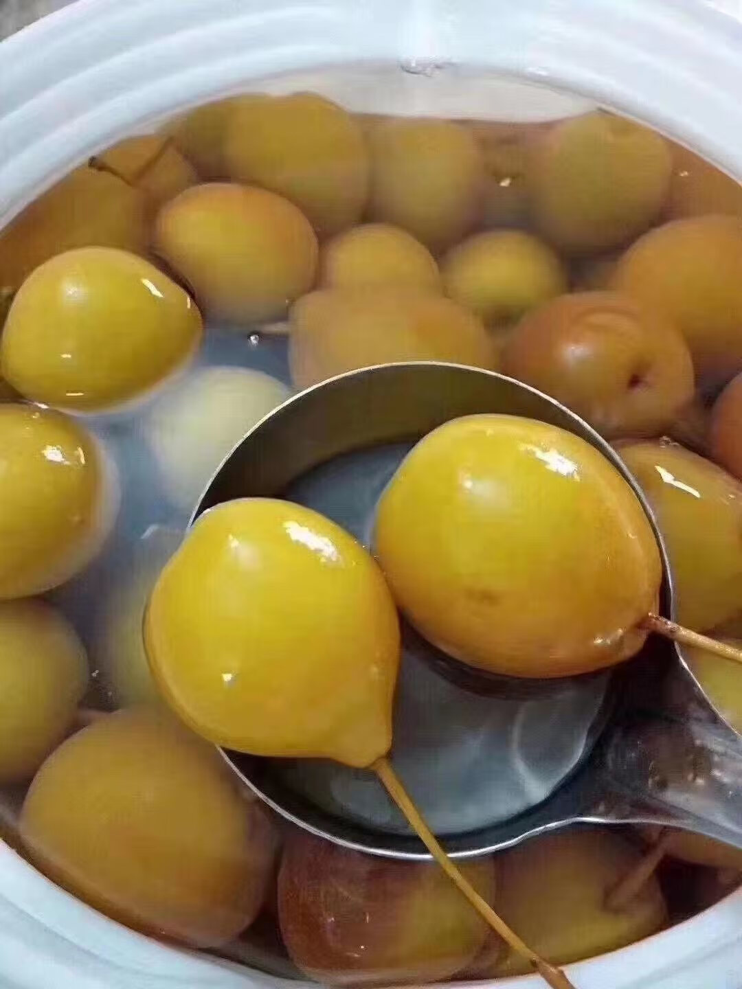 隽颜堂泡水梨泡杨桃泡李子鸟梨沉水梨腌梨云南特产盐水泡水果鸭梨