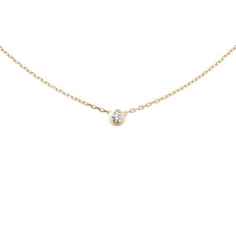 【二手cartier/卡地亚项链 diamants 项链大号款 0.