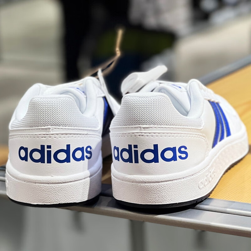 阿迪达斯 (adidas)官方男鞋2024新款皮质低帮运动休闲鞋 厚底轻便缓震