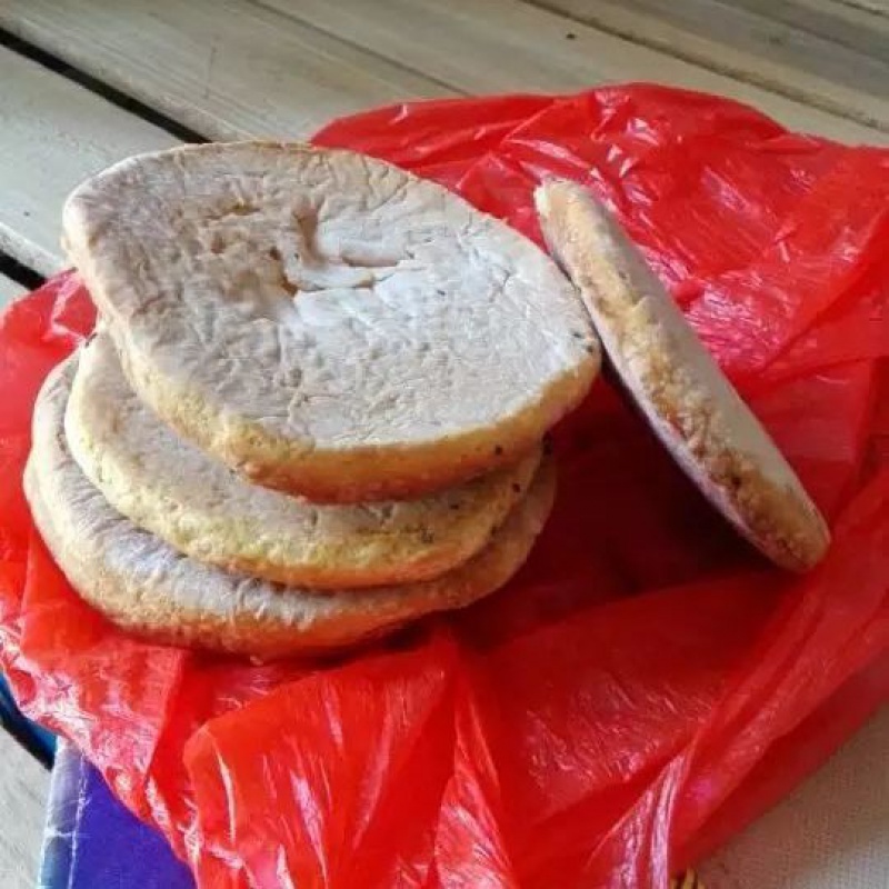 维霆江西鹰潭特产黄金泡饼传统手工发饼儿时的味道泡饼 10个(一袋)