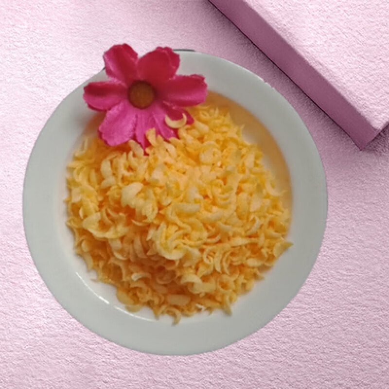 欧贤禾月牙星星状圆片面包糠面包屑彩色混合雪花商用香脆糠油炸鸡排