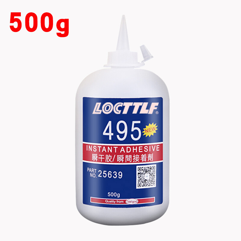 乐秦495胶水强力胶超502大瓶粘金属木板塑料abs pvc亚克力透明胶定制