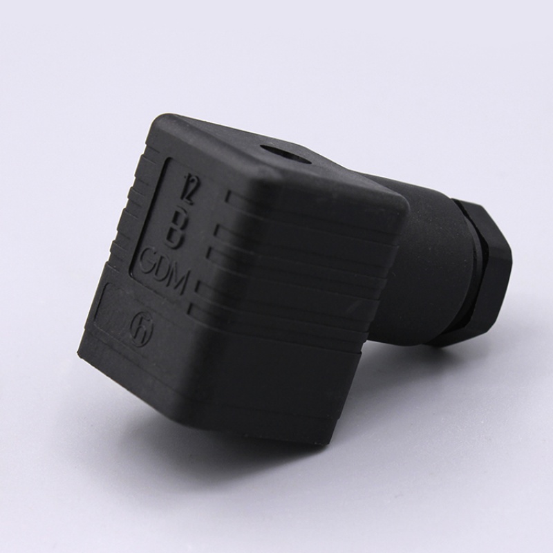 赫斯曼接头插头hirschmann插座gdm 3011 sw电液控制电磁阀a型连接 1