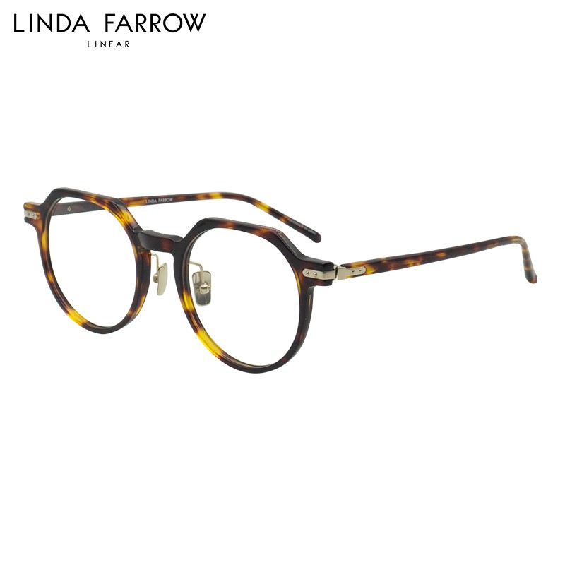 linda farrow【免费配镜】日本男女款全框板材远近视眼镜架lf50a c2