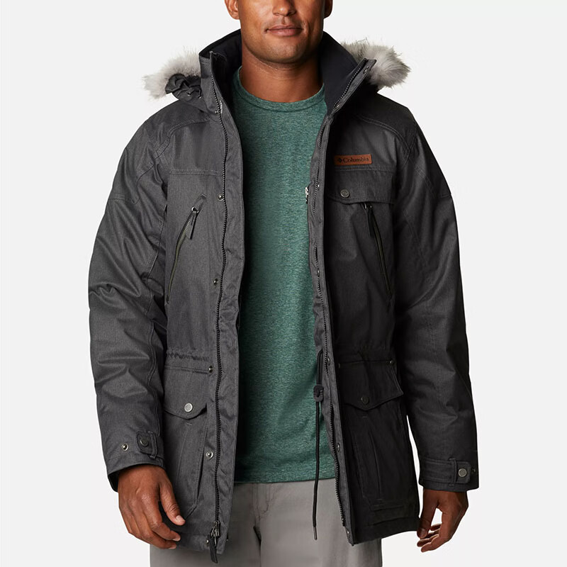 哥伦比亚(columbia)barlow pass 秋冬羽绒服男 轻质防泼水透气男士