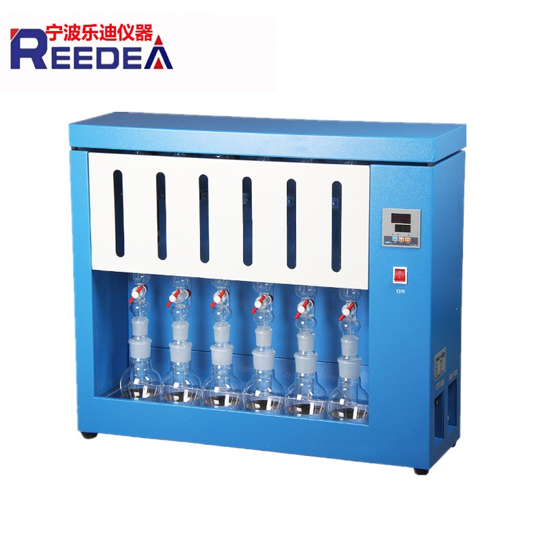 乐迪REEDEA脂肪测定仪脂肪抽提仪脂肪检测仪SZF-06A脂肪含量仪索氏提取器SZF-06C脂肪仪 SZF-06A