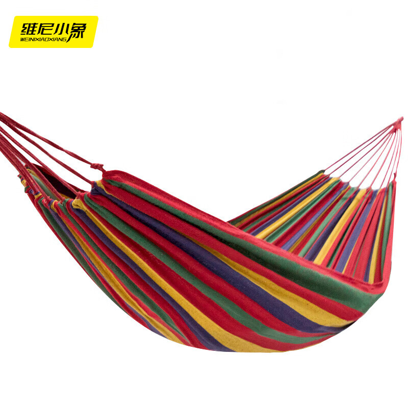 维尼小象 骆驼户外装备吊床 户外野营宿舍公园成人防侧翻室内外吊床秋千高性价比高么？
