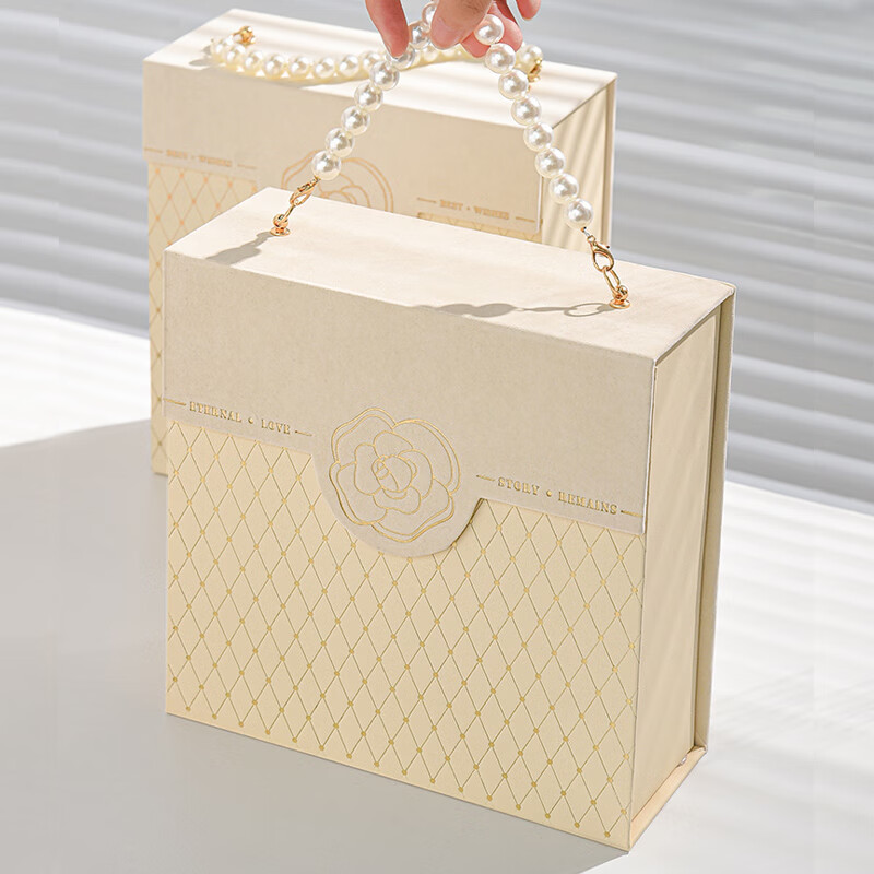 花诗漫伴手礼伴娘结婚订婚喜宴回礼实用生日礼物高档山茶花礼盒节庆用品 山茶花伴手礼盒套装2