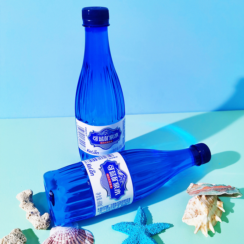 娃哈哈可蓝矿泉水 350ml*24瓶整箱 天然矿泉水 崂山饮用水 含锶弱碱性