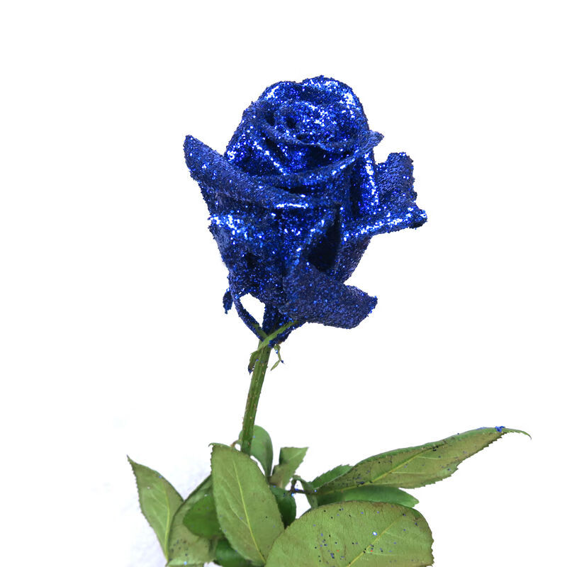 磐阙 上新云南蓝色妖姬花束蓝玫瑰单支鲜花一朵干花束