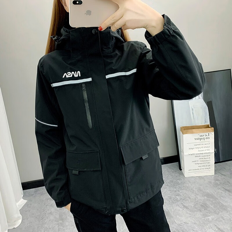 衣透气耐磨外套三合一可拆卸两件套防水防风登山露营服装冬加厚防寒服