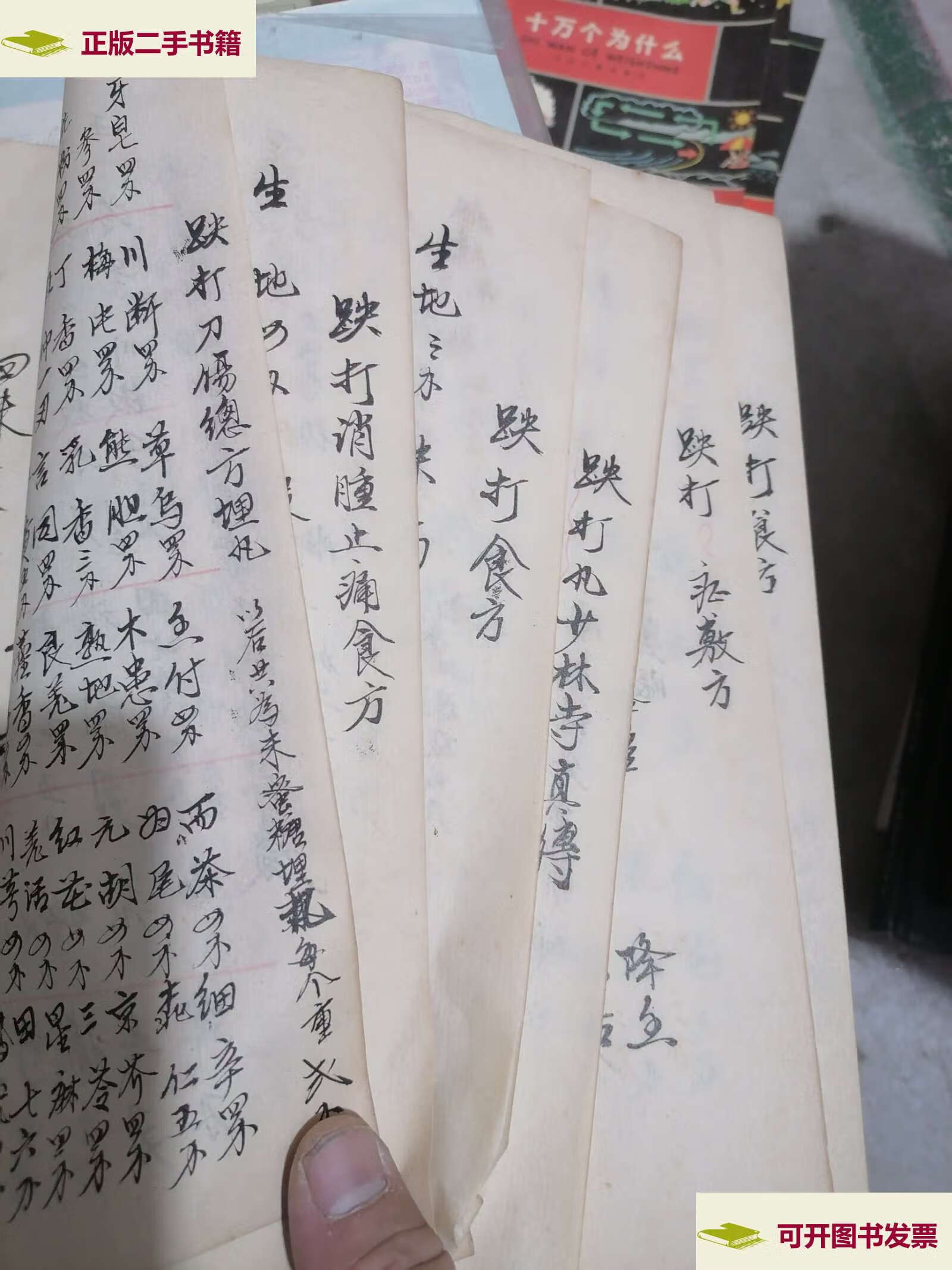 【二手9成新】手写 铁打药方 /铁打药方 铁打药方