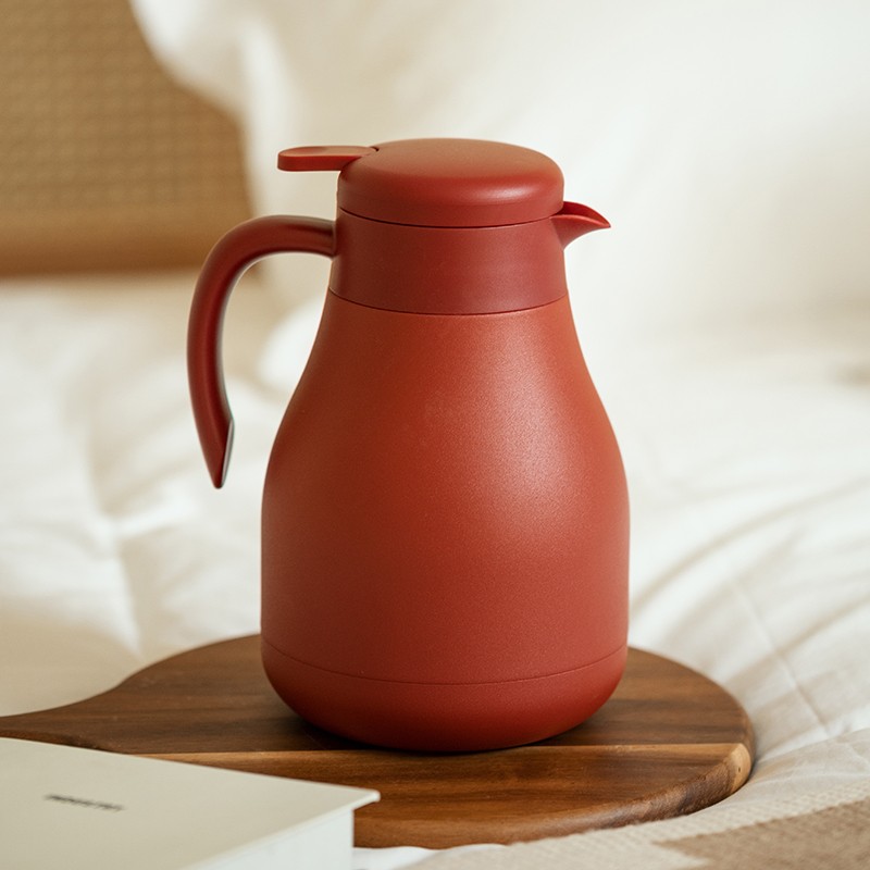 摩登主妇咖啡保温壶家用暖水壶大容量热水瓶保温瓶不锈钢保温水壶 1.