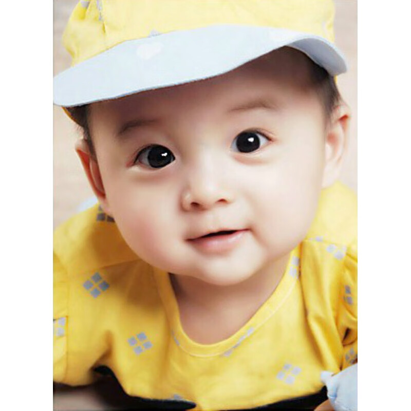 宝宝海报照片宝宝画报可爱漂亮孕妇小孩胎教大图片墙贴画bb婴儿画 1号