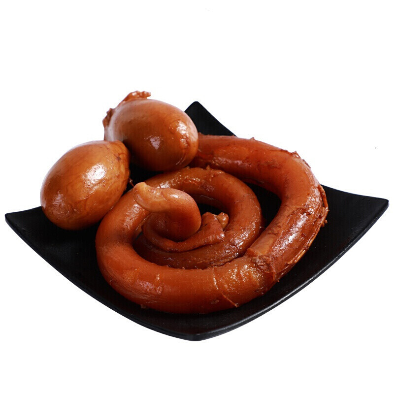 虎钢馋牛鞭熟食新鲜卤五香味牛蛋三宝牛宝400g牛肉零食