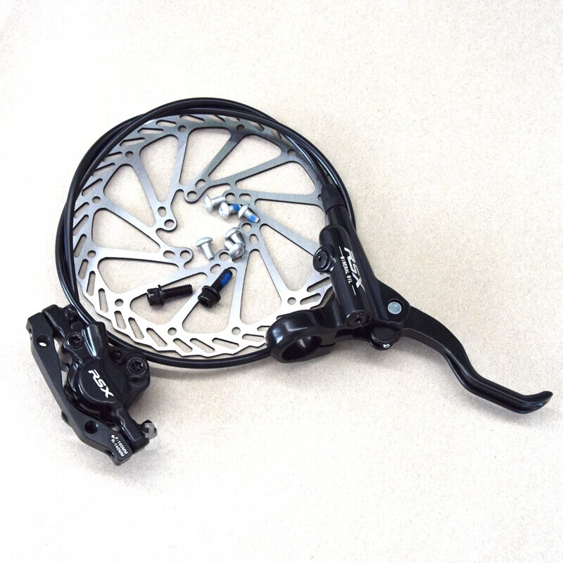 山地自行车油碟刹器套件 油刹碟片油压碟刹器液压刹车通用200 rsx单右